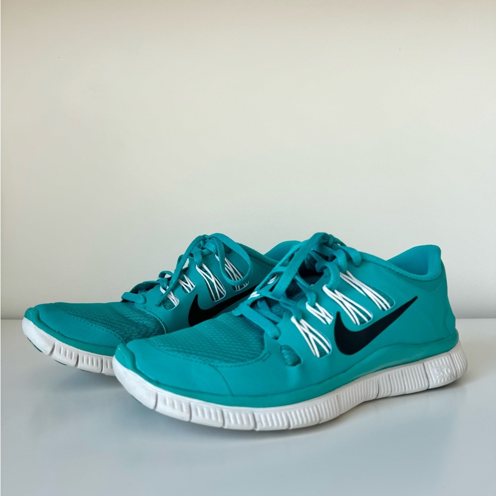 Nike Free 5.0 Athletic Sneakers - Turbo Green